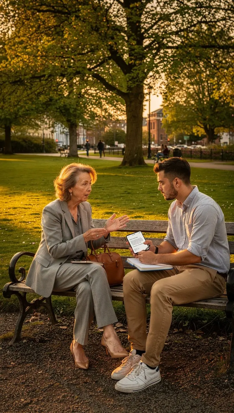 Professional business solutions illustration